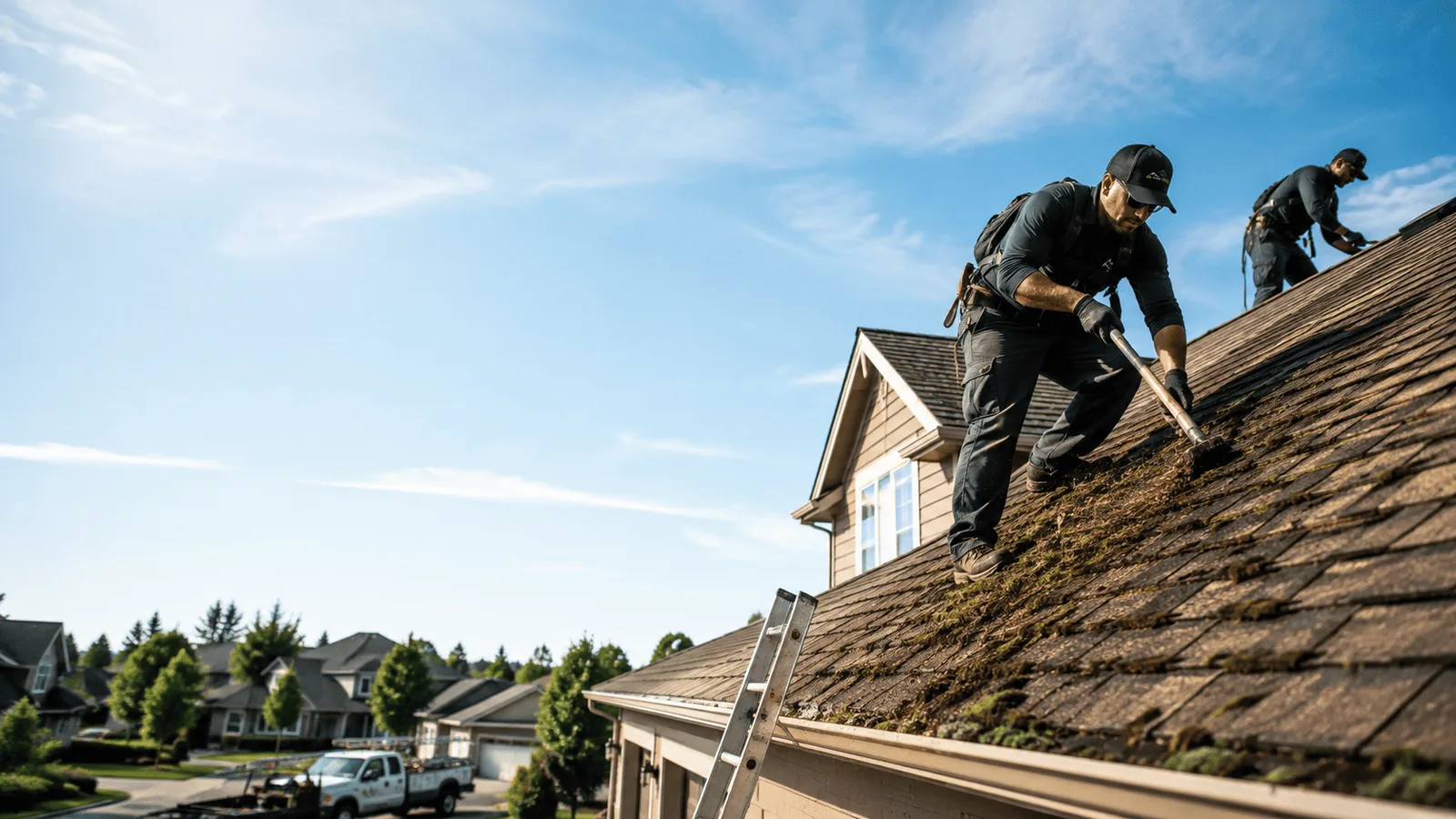 Roof Moss Removal in Channelview, TX near me